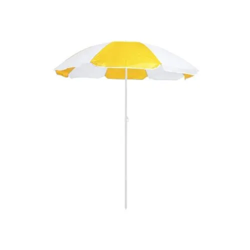 Sombrilla de playa ajustable en nylon bicolor ref 6412