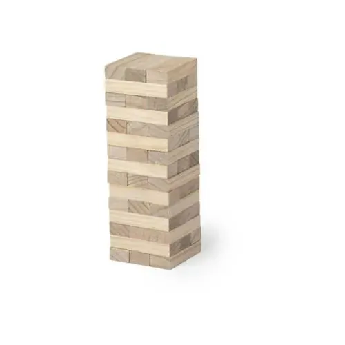 Juego de habilidad 45 piezas de madera con funda de algodón ref 6419 - 00