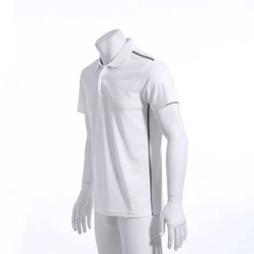 Polo técnico transpirable bicolor para adulto ref 6460