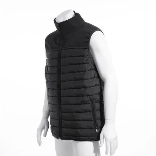 Chaleco impermeable y transpirable elegante negro ref 6465 - 02