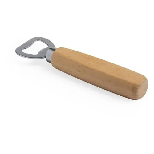 Abridor de madera de haya con interior en acero inox ref 6478 - 00