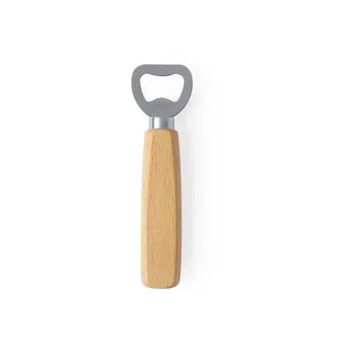Abridor de madera de haya con interior en acero inox ref 6478 - 01