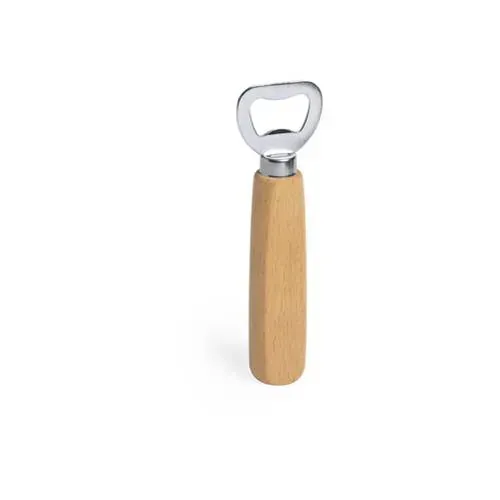 Abridor de madera de haya con interior en acero inox ref 6478 - S C