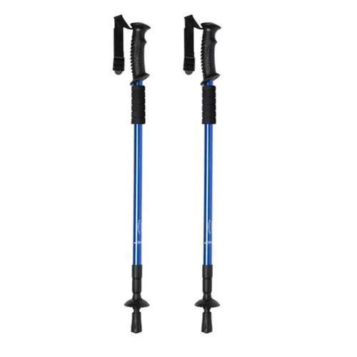 Bastones deportivos plegables antishock con asa ergonómica ref 6492