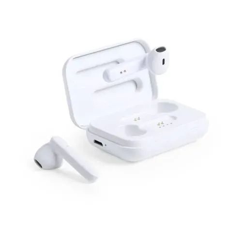 Auriculares intraurales Bluetooth 50 con control táctil ref 6511 - Blanco