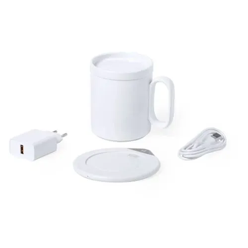 Calentador de tazas inalámbrico carga rápida 10W ref 6533 - 02