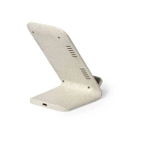 Cargador inalámbrico nature con soporte para móvil ref 6537