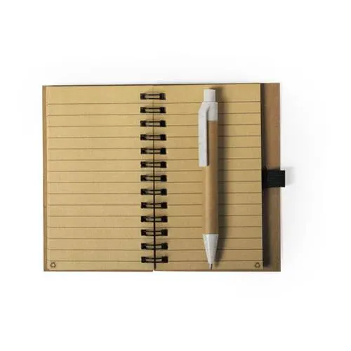 Set Libreta y Bolígrafo Eco Amigable ref 6565 - 02