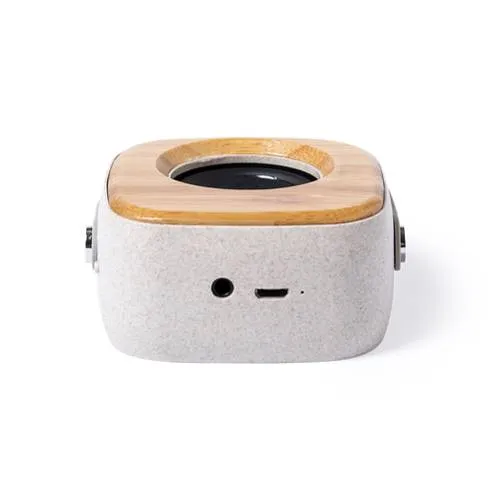Altavoz Bluetooth de bambú con conexión 5.0 ref 6666