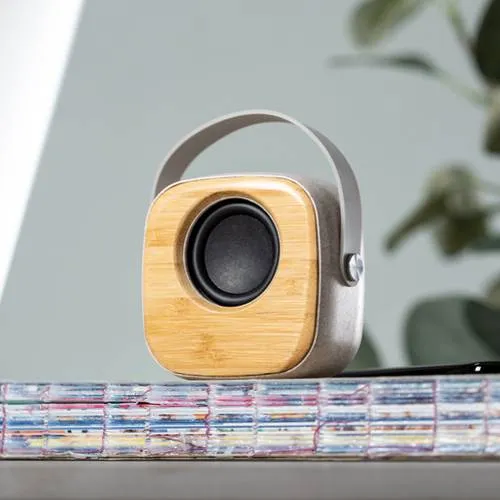 Altavoz Bluetooth de bambú con conexión 5.0 ref 6666
