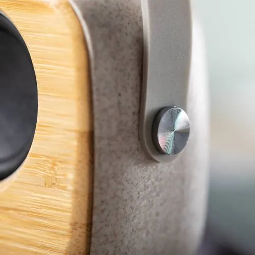 Altavoz Bluetooth de bambú con conexión 5.0 ref 6666