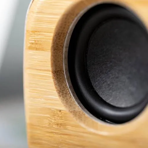 Altavoz Bluetooth de bambú con conexión 5.0 ref 6666