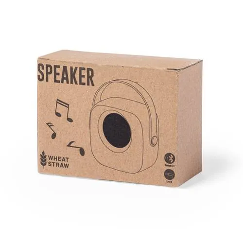 Altavoz Bluetooth de bambú con conexión 5.0 ref 6666
