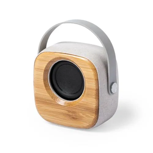 Altavoz Bluetooth de bambú con conexión 5.0 ref 6666