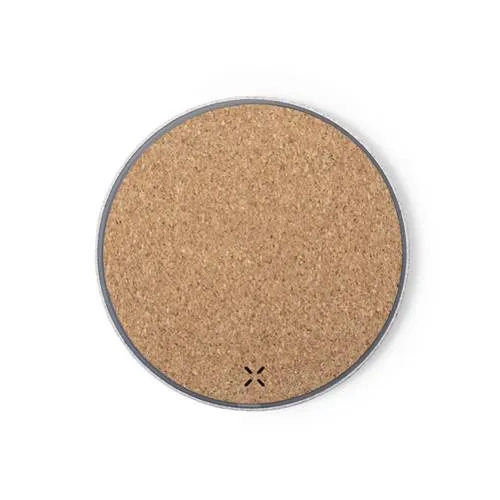 Cargador inalámbrico 5W diseño circular eco ref 6740