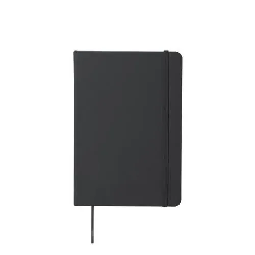 Bloc de notas A5 con tapas antibacterianas ref 6763 - Negro