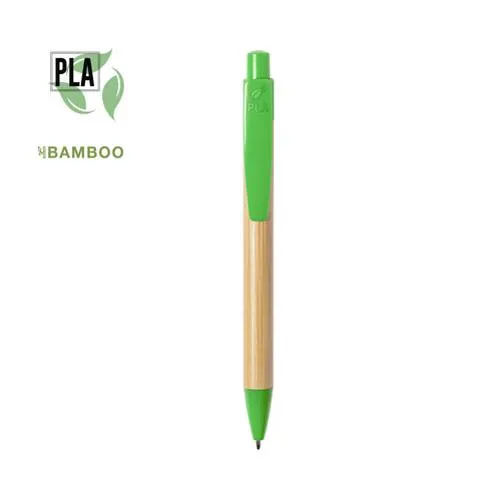 Bolígrafo Nature con mecanismo pulsador compostable ref 6771