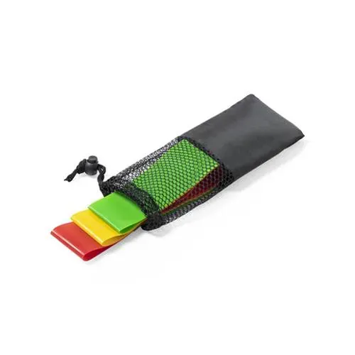 Set de gomas elásticas con 3 niveles de resistencia ref 6789