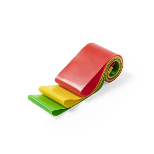 Set de gomas elásticas con 3 niveles de resistencia ref 6789