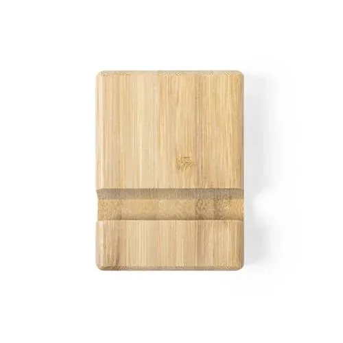 Soporte de línea Nature en bambú para móviles y tablets ref 6795 - S C