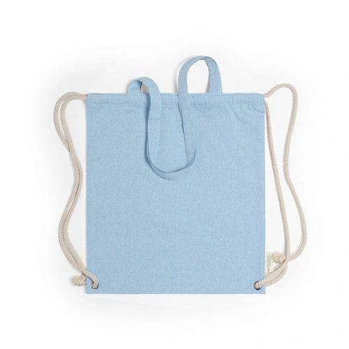 Mochila de cuerdas ecológica en algodón reciclado ref 6833