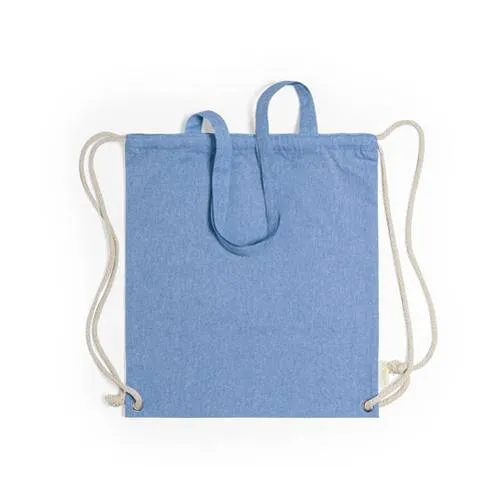 Mochila de cuerdas ecológica en algodón reciclado ref 6833