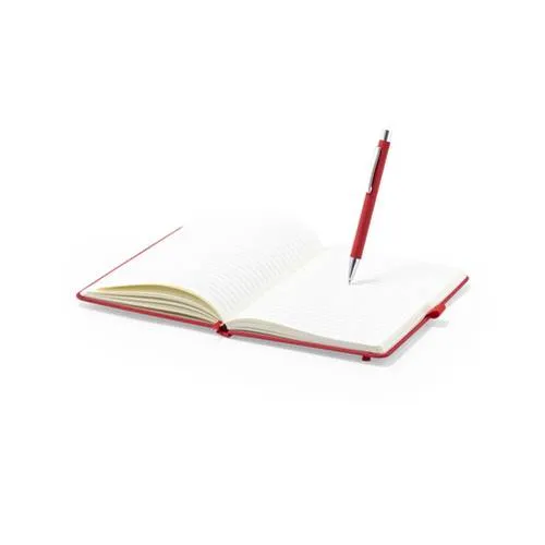 Set bloc de notas premium con bolígrafo de carga jumbo ref 6839