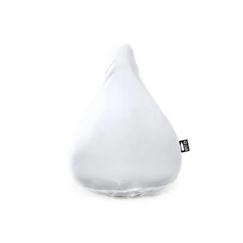 Funda de sillín ajustable en RPET reciclado ref 6853 - Blanco