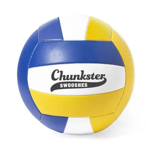 Balón de voleibol tricolor en suave polipiel ref 6968 - 00