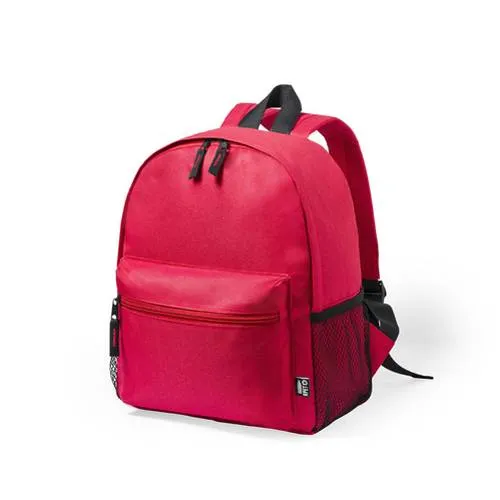 Mochila infantil RPET con espalda y cintas acolchadas ref 6987