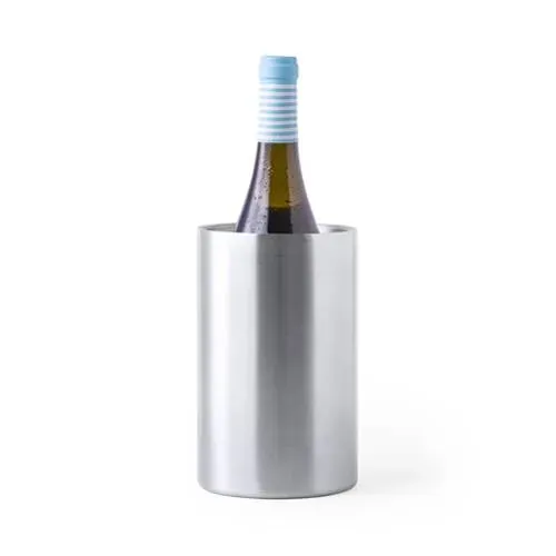 Enfriador de acero inox mate para 1 botella ref 6991 - 01