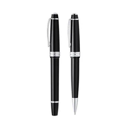 Bolígrafo y roller Cross Bailey Light con tinta negra ref 7366