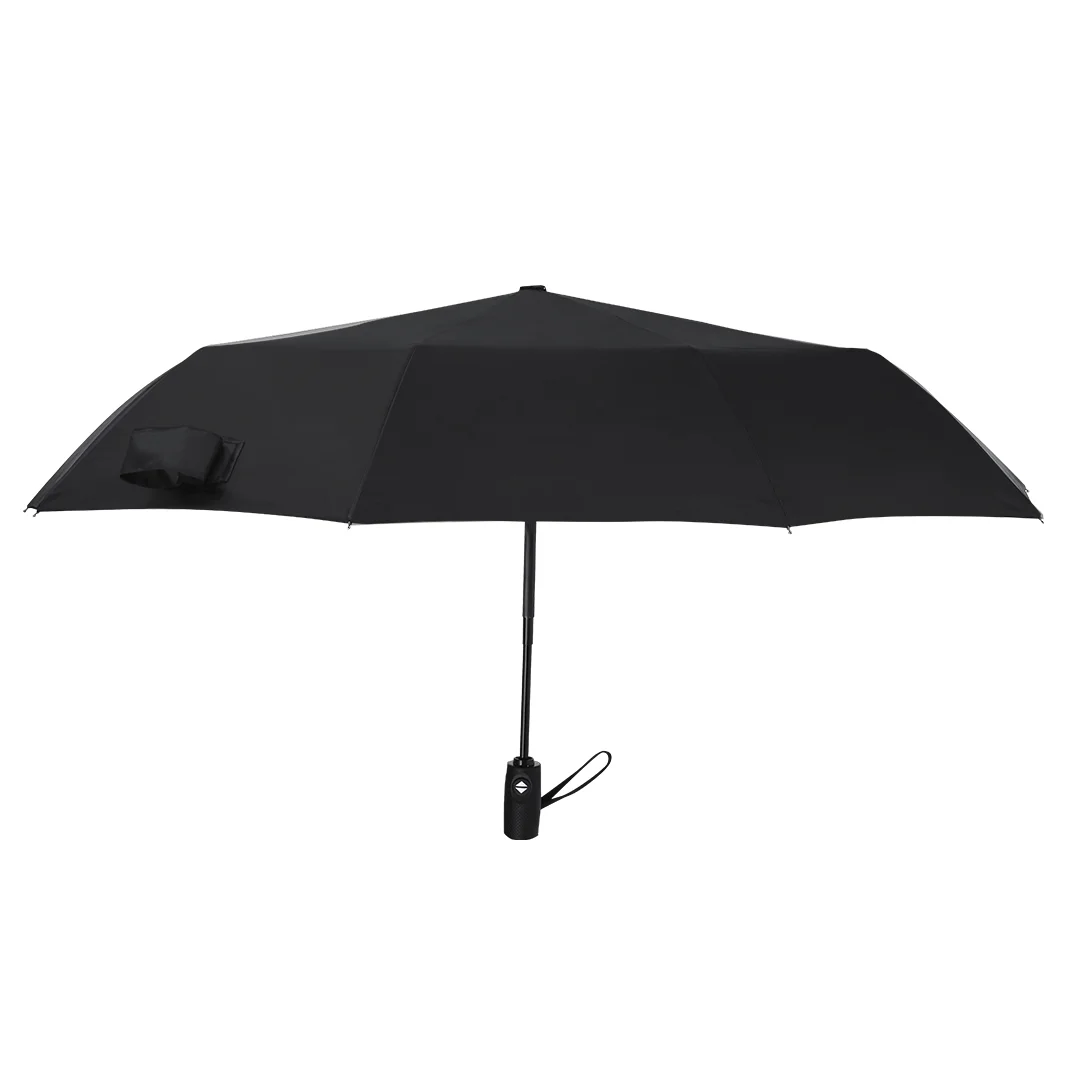 Paraguas plegable automático 96 cm Ordan ref 22495 - Negro