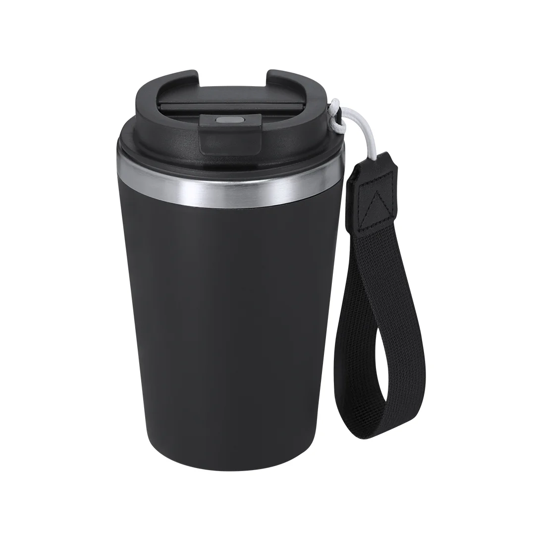 Vaso térmico de 350 ml Magnyn personalizable ref 22481 - Negro