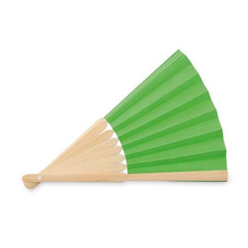 Abanico de bambú con tejido de papel ligero ref MO6828