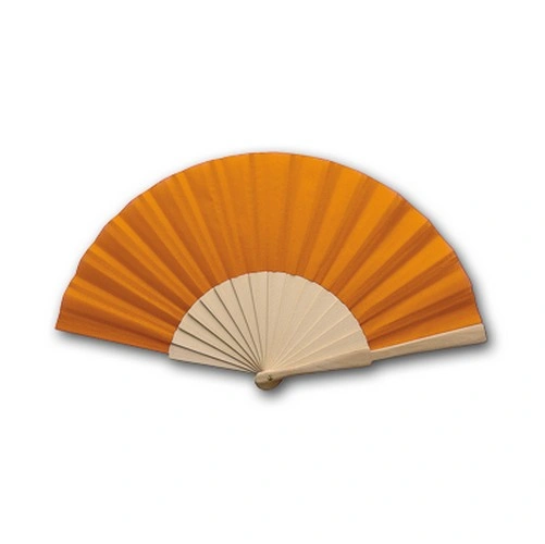 Abanico Nature tejido ligero y varillas de madera ref LO24