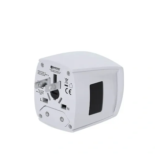 Adaptador de viaje universal Skross compacto y portable ref 22161 - 07