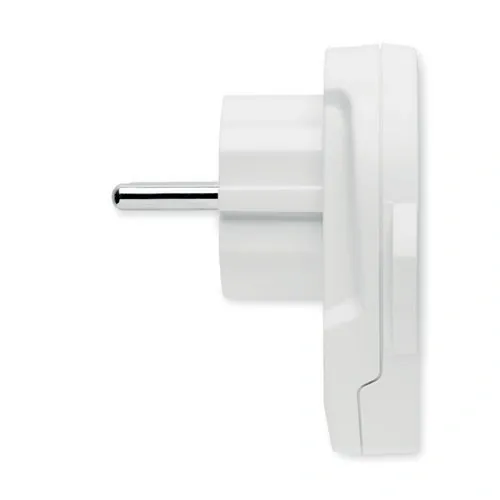 Adaptador de viaje SKROSS World a Europa con USB ref MO6881 - Open Blanco