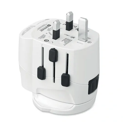 Adaptador universal Skross Pro Light USB carga segura y rápida ref MO2981 - Blanco Open