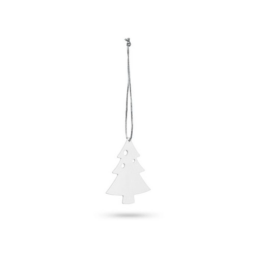 Adorno navideño de madera en forma de abeto ref 99334
