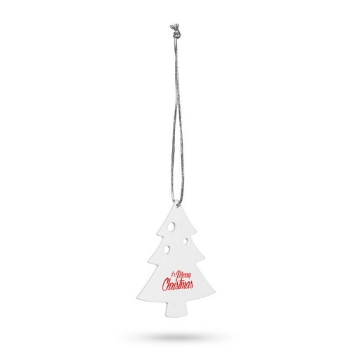 Adorno navideño de madera en forma de abeto ref 99334