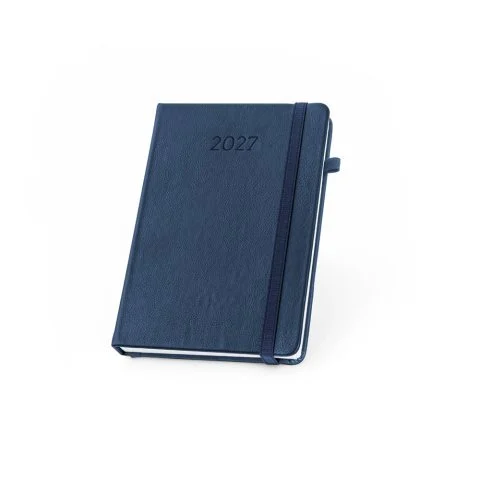 Agenda A5 impermeable con soporte para bolígrafo ref 96219 - Azul