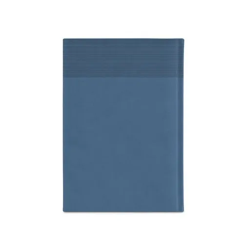 Agenda A5 PU con plan diario y marcapáginas ref 96193 - Azul 02
