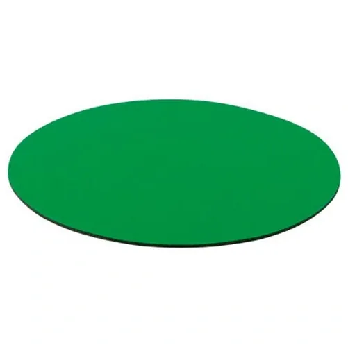 Alfombrilla circular antideslizante de poliéster ref RO13