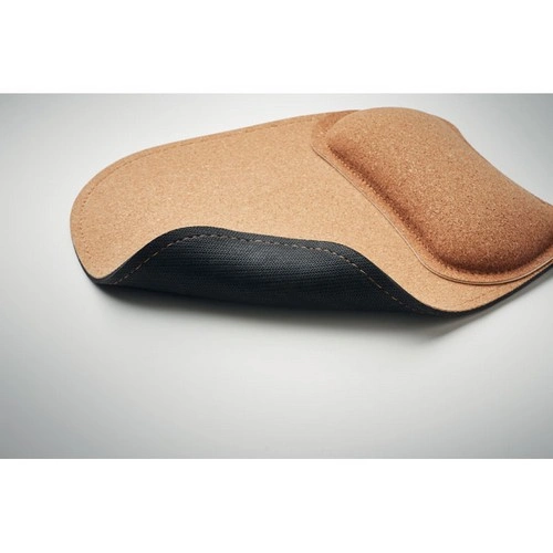 Alfombrilla de ratón ergonómica de corcho con soporte ref MO2113