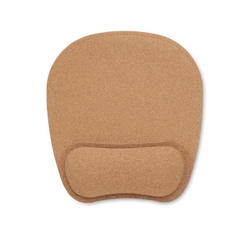 Alfombrilla de ratón ergonómica de corcho con soporte ref MO2113
