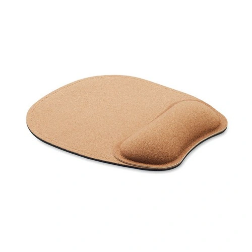 Alfombrilla de ratón ergonómica de corcho con soporte ref MO2113