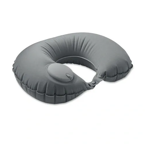 Almohada inflable de viaje con inflador incorporado ref MO2534 - Gris Piedra 3
