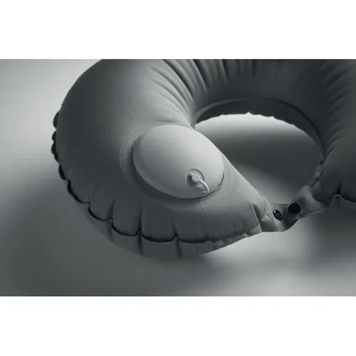 Almohada inflable de viaje con inflador incorporado ref MO2534 - Gris Piedra Item Detail Picture