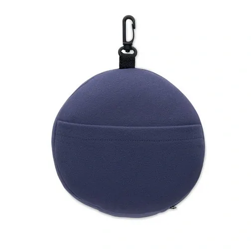 Almohada de viaje soft nuit con antifaz personalizable ref MO2907 - Azul Top